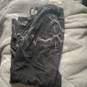 Relaxed high rise A&E pants